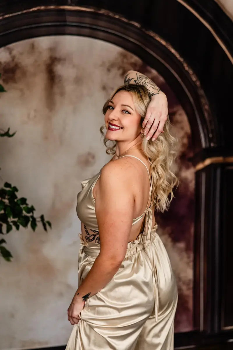 Kate Father's Day Elegant Arch Vintage Backdrop Designed by Mini MakeBelieve