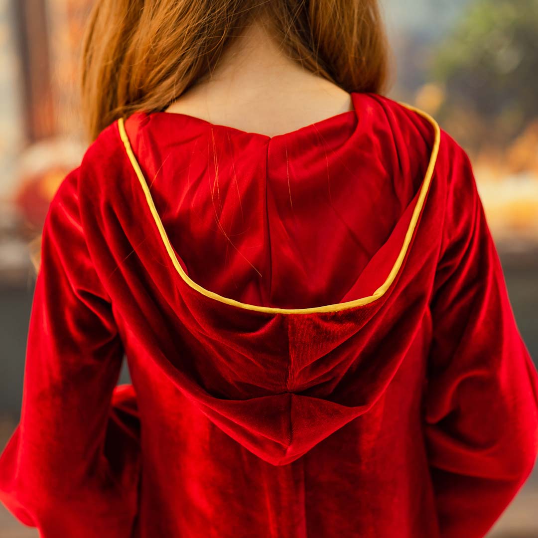 Kate Halloween Red Velvet Witch Robe Children's Dress
