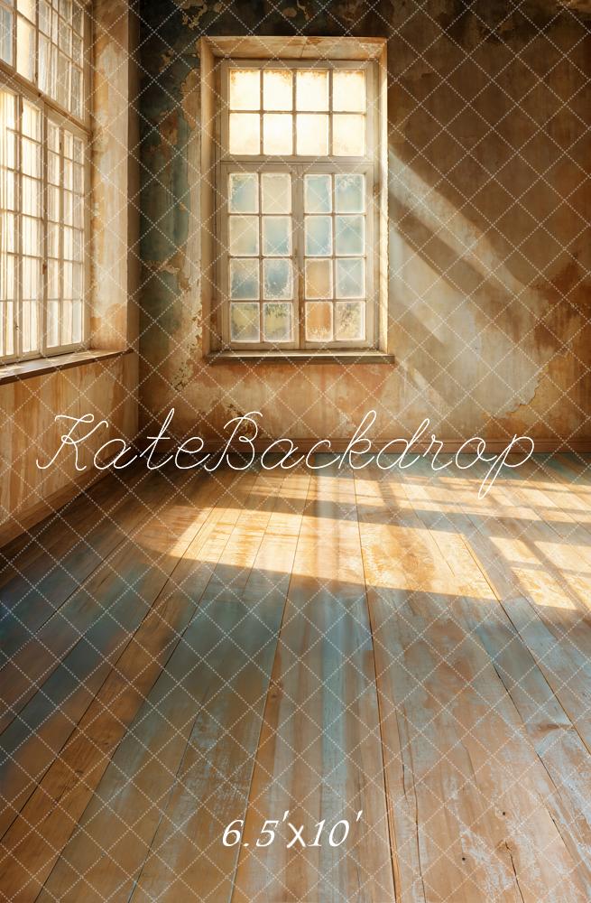 Kate Vintage Window Sunlit Room Fashion Backdrop Designed by Emetselch
