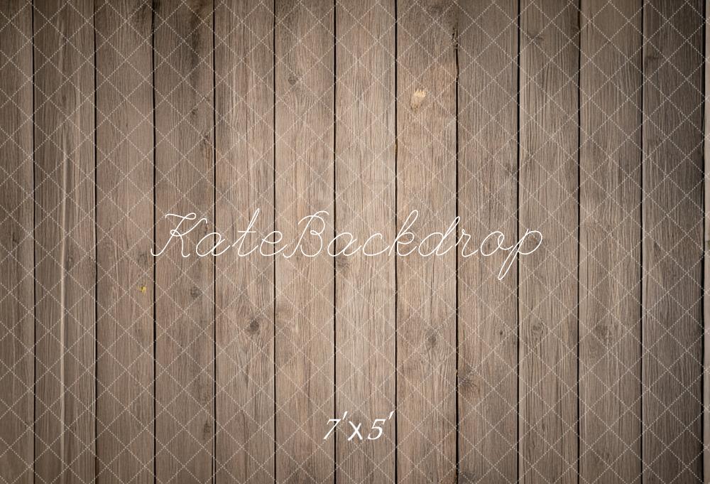 Kate Brown Wood Plank Wall Printed Backdrop Designed by Mandy Ringe Photography