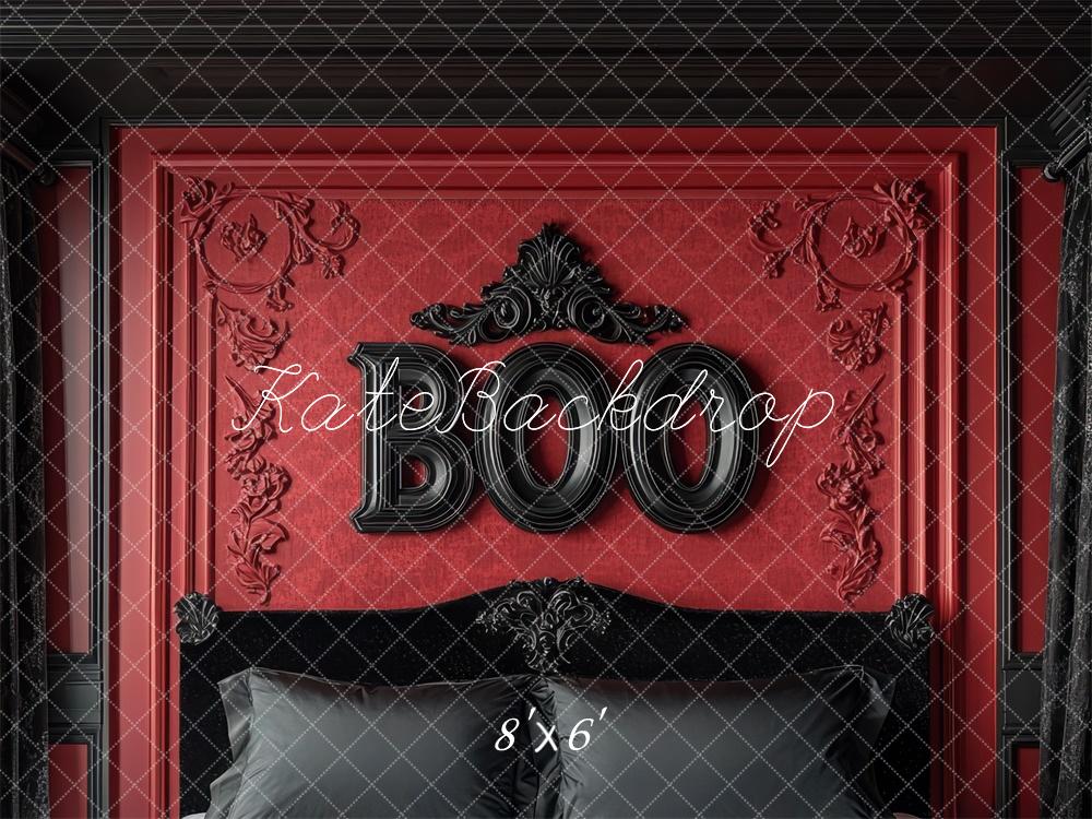 Fondo Gótico de Halloween Boo Diseñado por Mini MakeBelieve