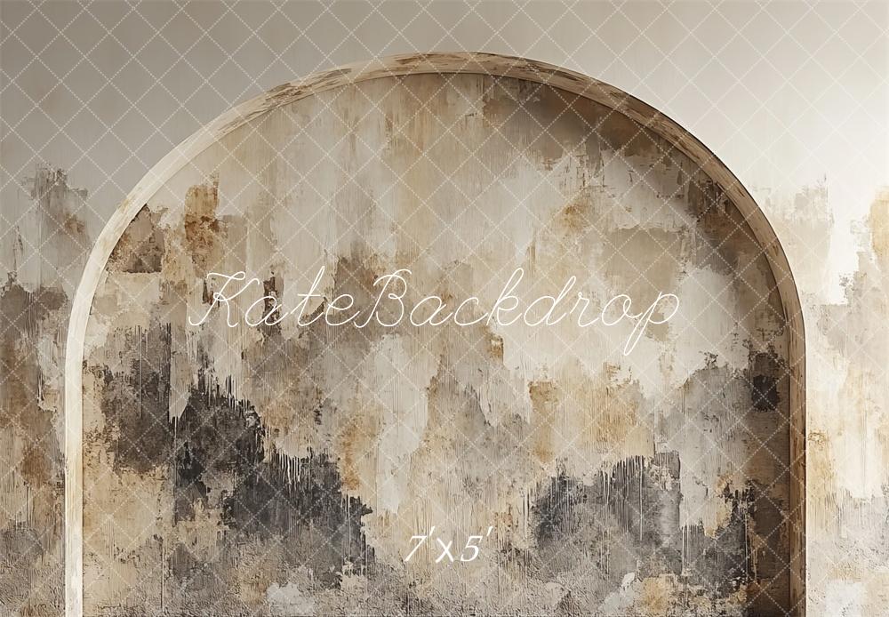 Kate Abstract Mottled Arch Wall Backdrop Designed by Mini MakeBelieve