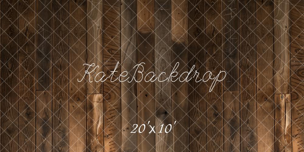 Kate Brown Wood Plank Floor Backdrop Designed by Kate Image