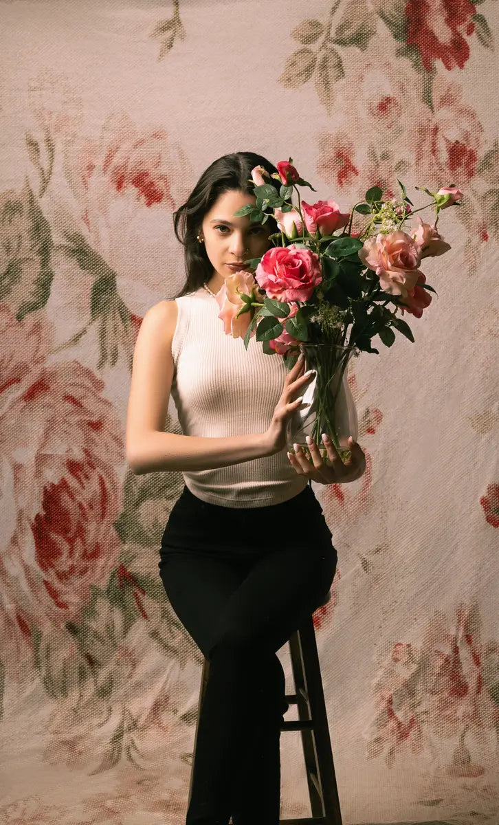 Kate Fine Art Pattern Flower Backdrop for Photography Style - Kate Backdrop