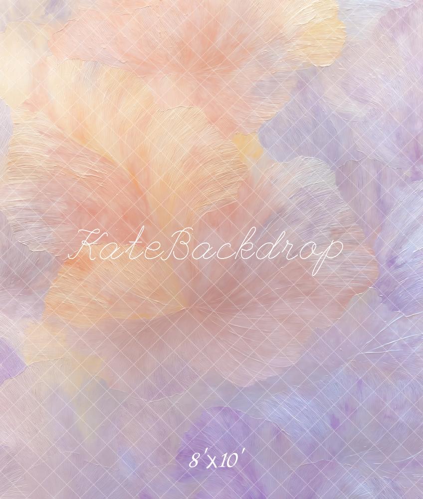 Kate Pastel Floral Abstract Backdrop Designed by Emetselch