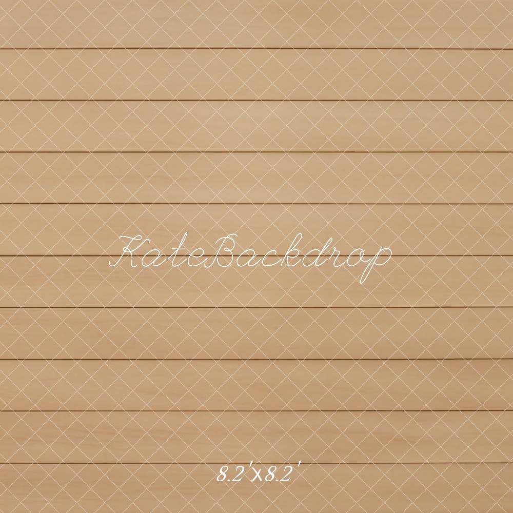 Kate Beige Wood Planks Floor Backdrop Designed by Kate Image