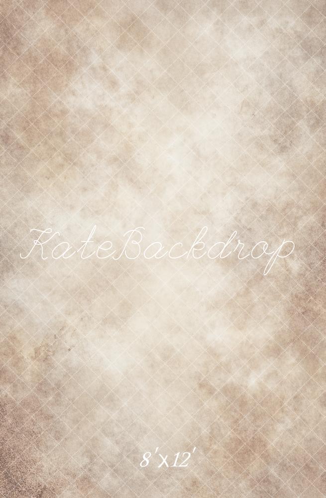 Kate Beige Abstract Texture Printed Backdrop Designed by Emetselch