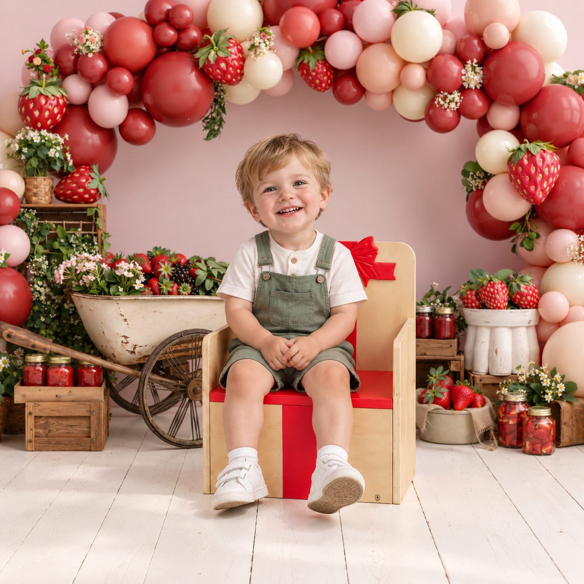 (Pre-sale 15 days)Kate Magical Gift Box Seat for Birthday Photos & Celebrations