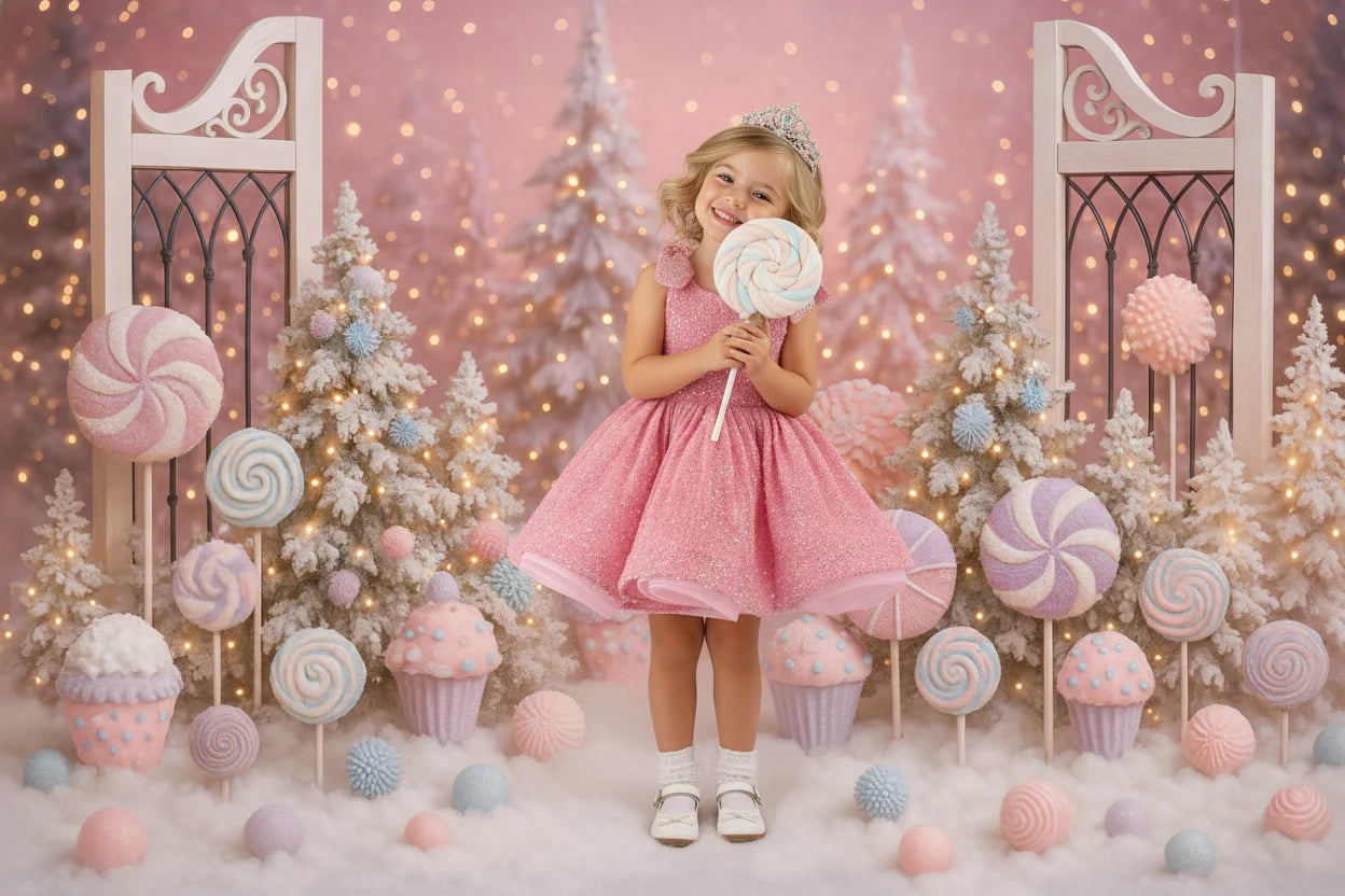 Vestido de niña de terciopelo rosa con lentejuelas y lazo en el hombro para fotografía
Designed by Kate