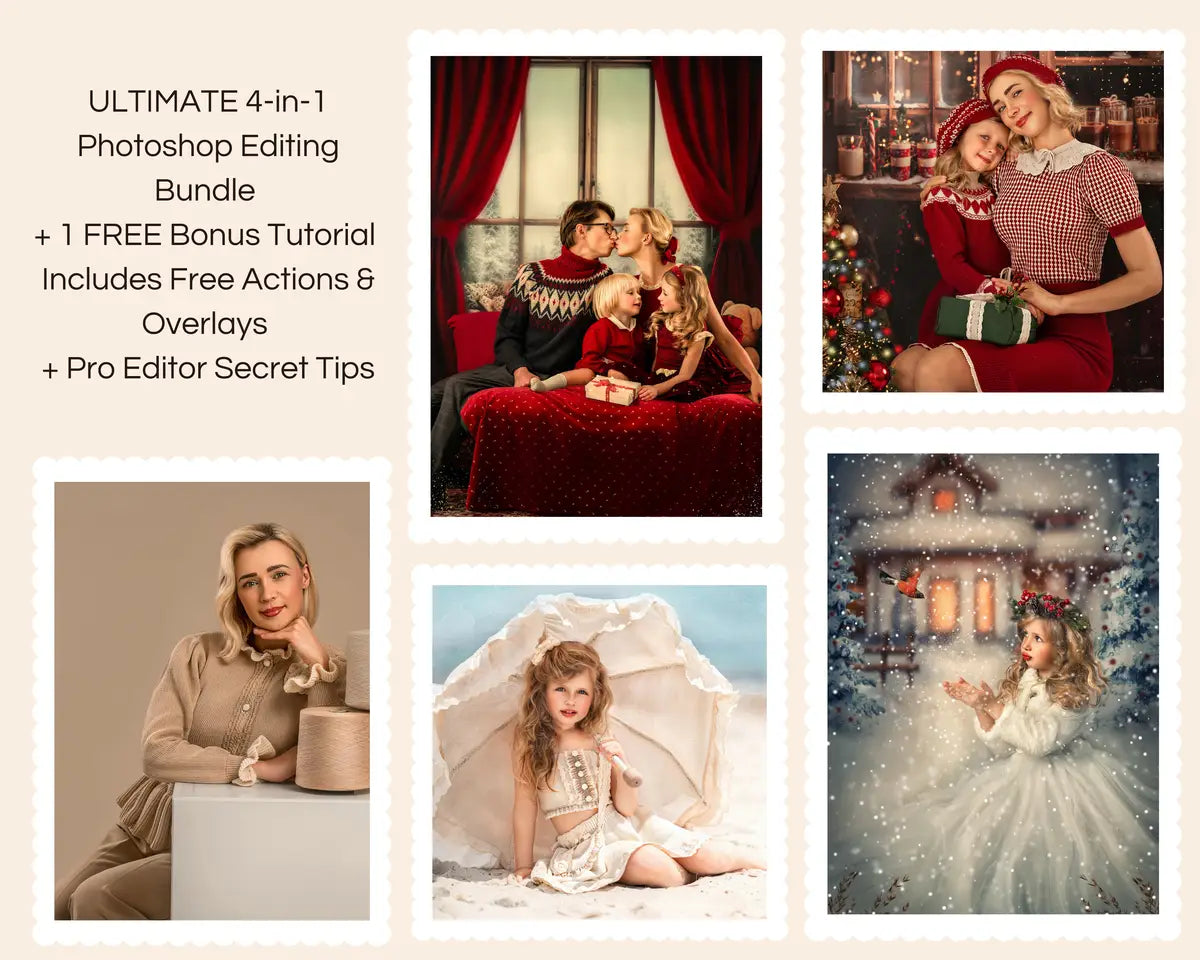 Studio Portrait Masterclass Bundle – 5 Full Tutorials by Kate