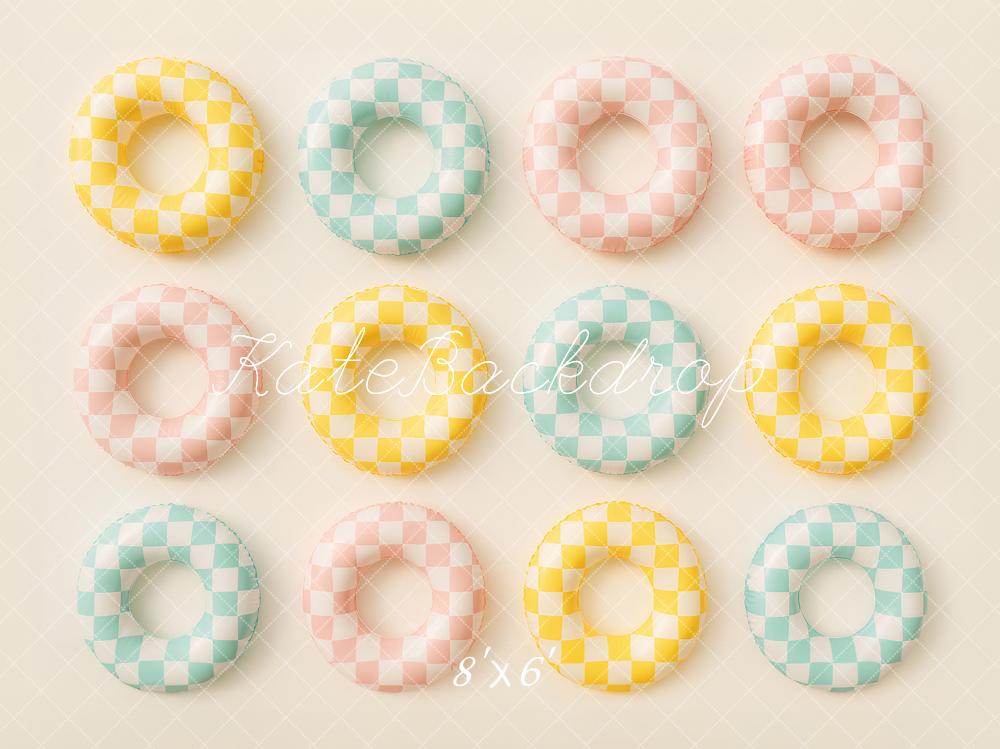 Anillo Flotante de Verano a Cuadros Backdrop Designed by Ashley Paul