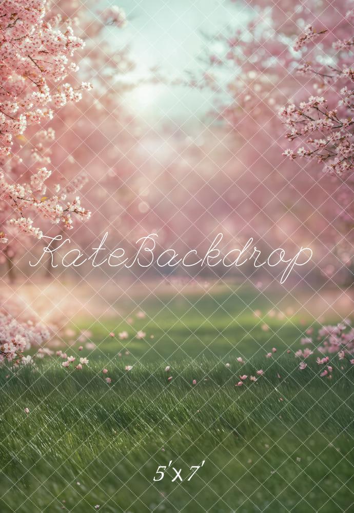 Kate Spring Cherry Blossom Garden Backdrop Designed by Emetselch