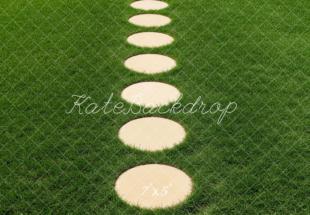 Kate Grass Stepping Stones Path Floor Backdrop Designed by Patty Roberts