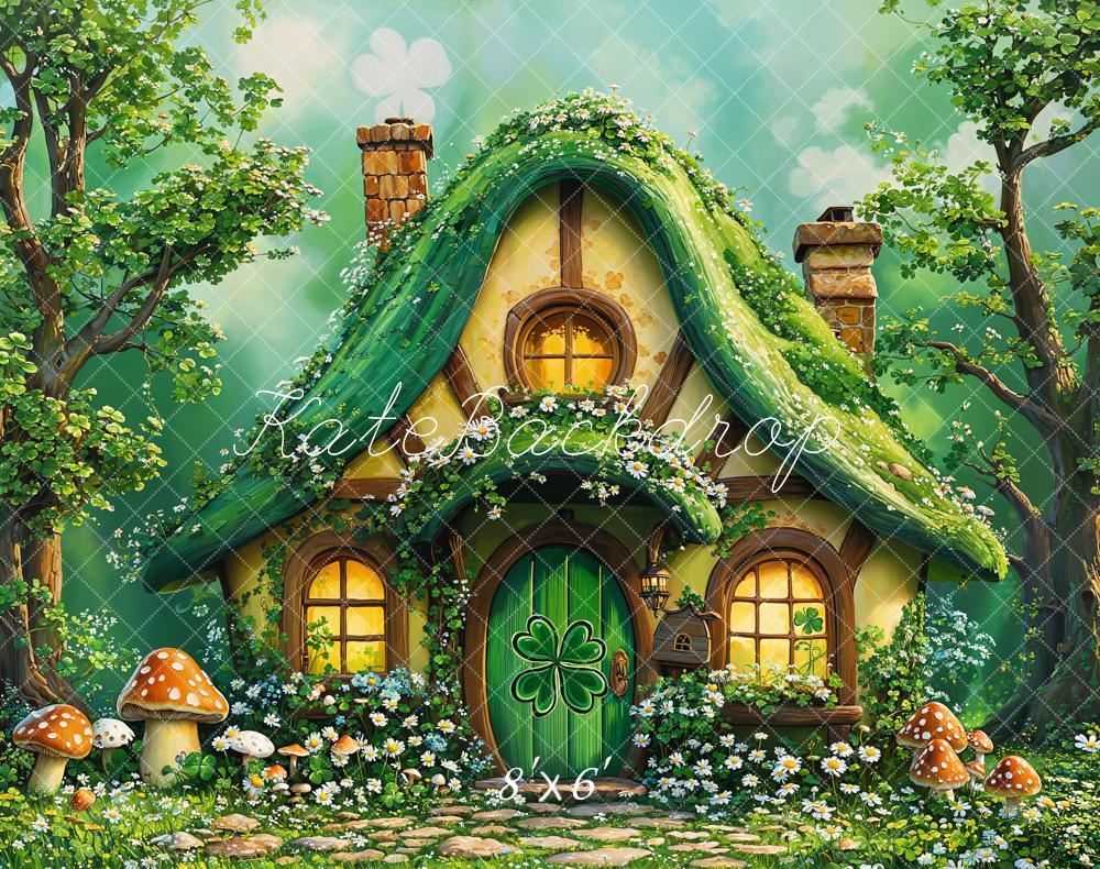 Fondo de trébol de fantasía Cottage diseñado por Emetselch