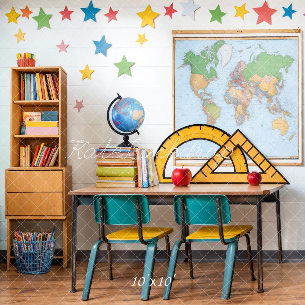 Graduatie School Lockers Bureau Boekenkast Foto Achtergrond Designed by Emetselch