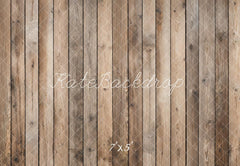 Fondale in Legno Rustico a Tavole Progettato da Kate Image