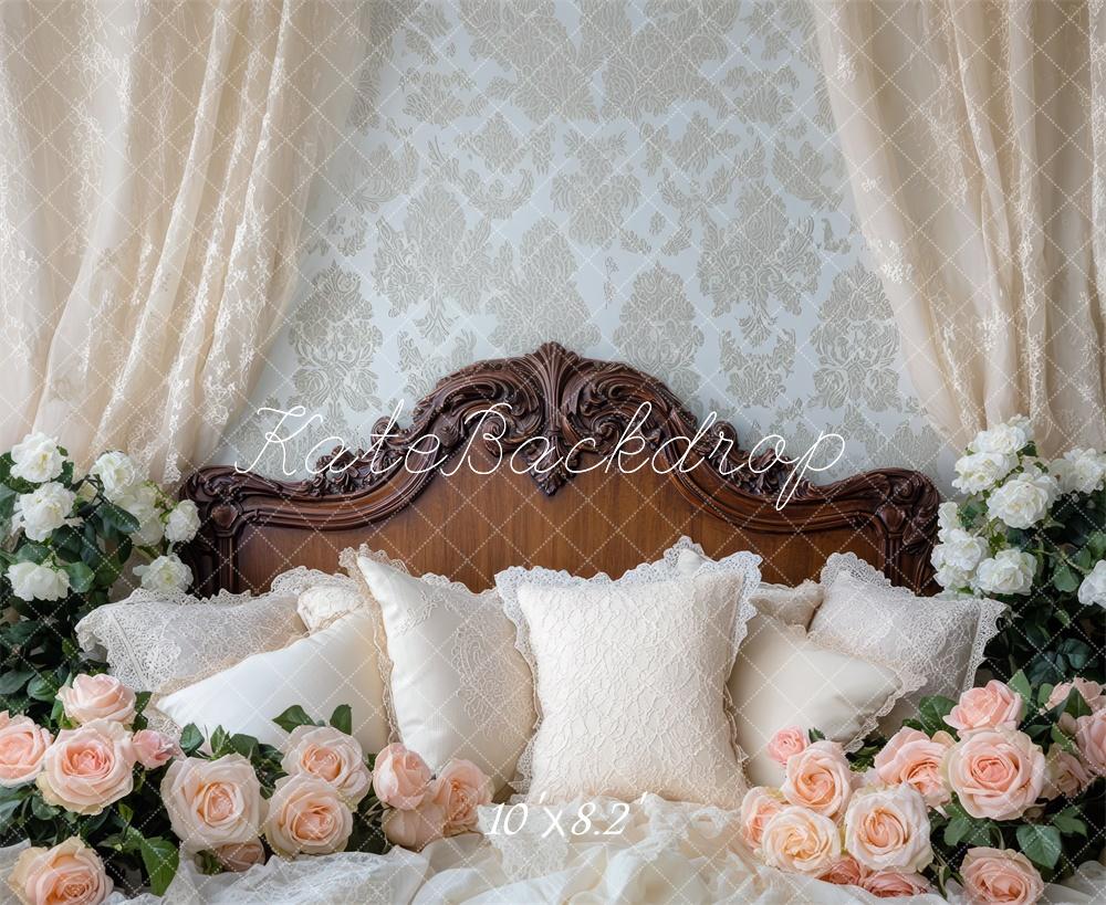 Fondo de Cabecera Floral Elegante diseñado por Mini MakeBelieve