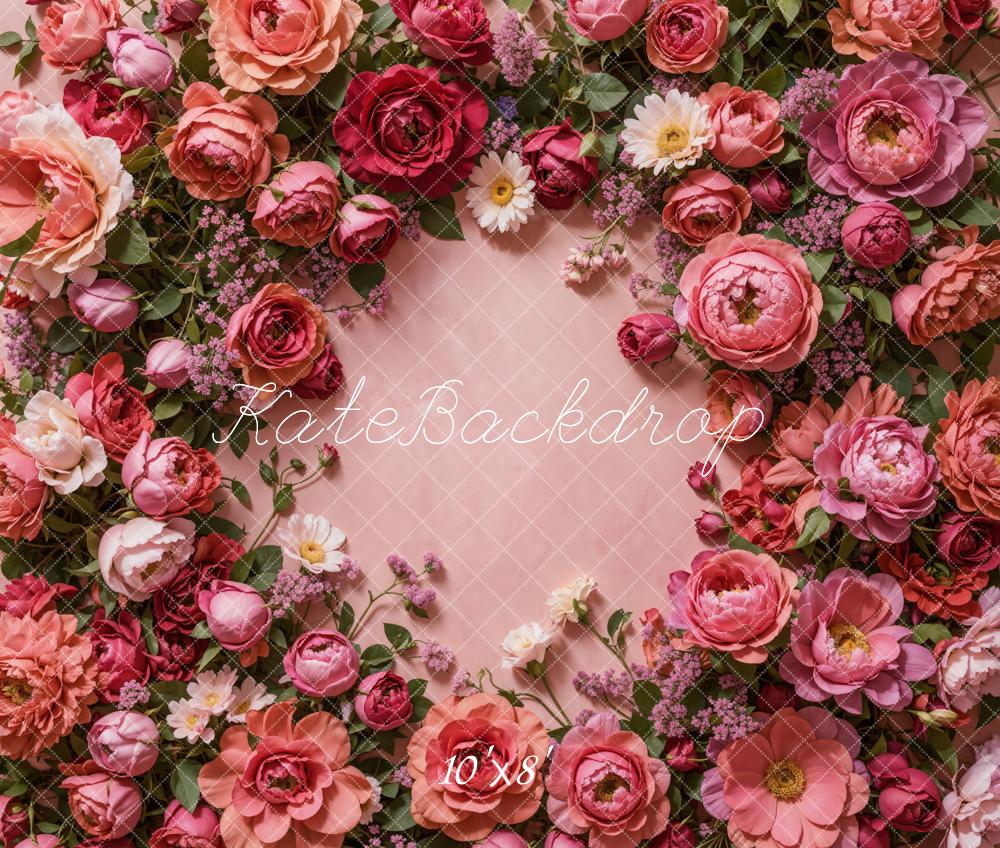 Arco de Flores para Nuevos Nacidos Rosa Fondo de Piso Designed by Emetselch