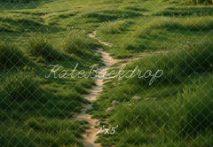 Lente Weelderig Gras Padvloer Foto Achtergrond Designed by Emetselch
