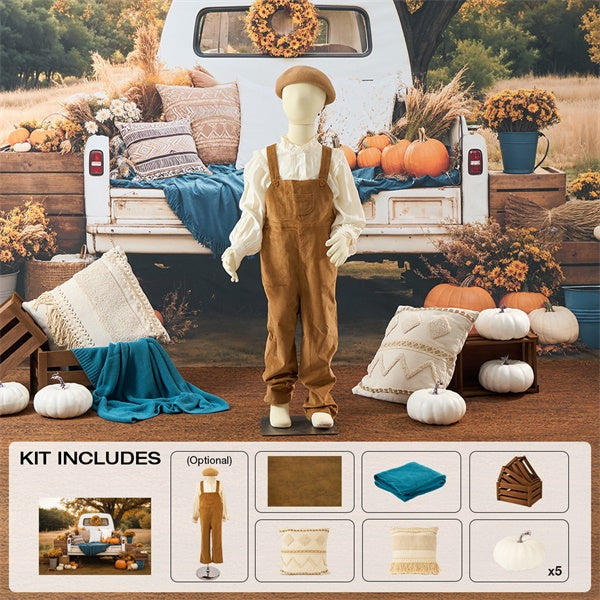 RTS Kate Fall Outdoor Truck Photo Kit Photography Backdrops&Props Themed Bundle
