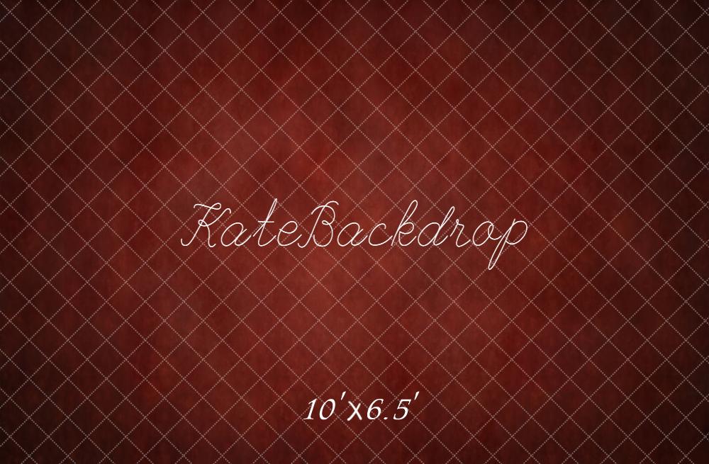 Kate Red Diamond Grid Abstract Texture Wall/Floor Backdrop Designed by Kate Image