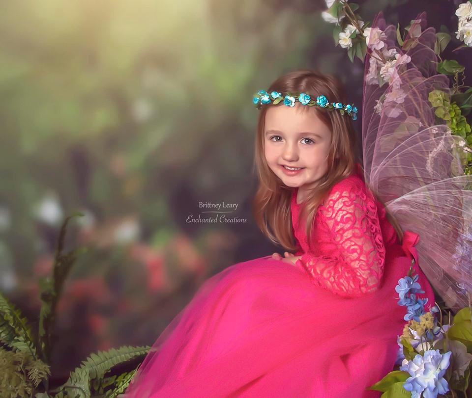 Katebackdrop£ºKate Pink Floral Garden spring Backdrop for Photography Designed by Pine Park Collection