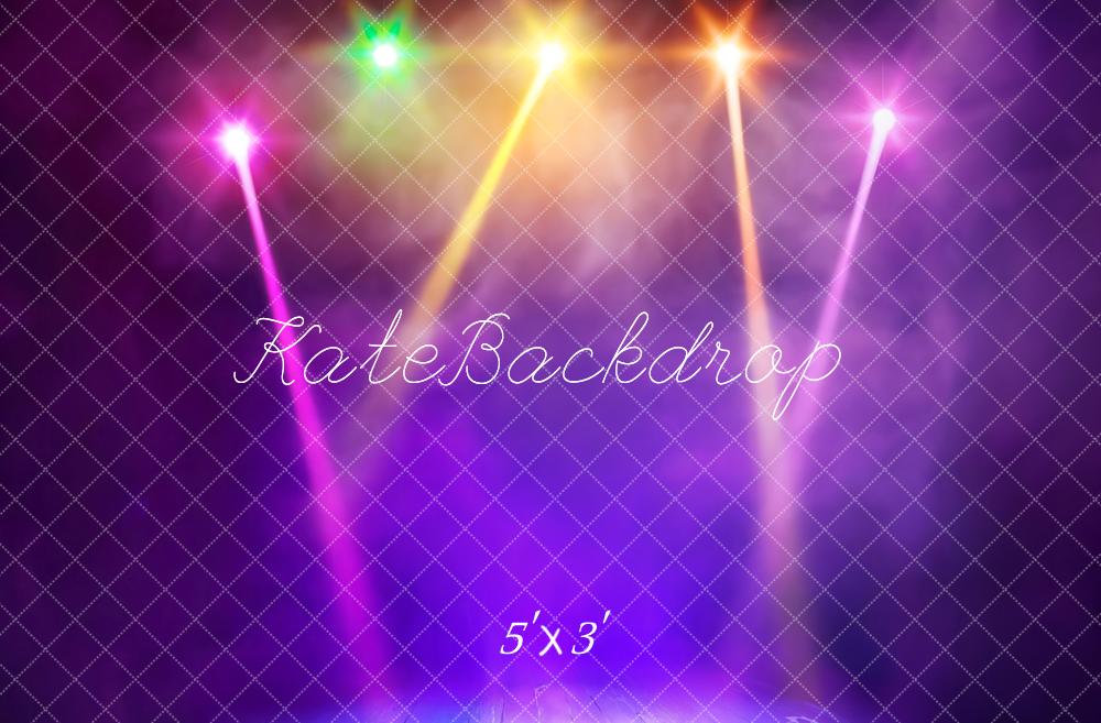 Backdrop Colorido de Luces de Escenario Diseñado por Emetselch