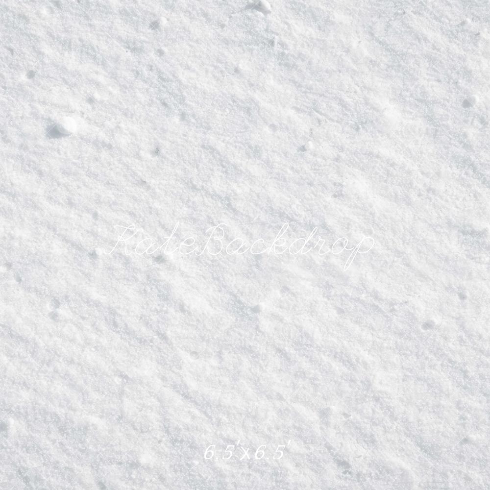 Kate Winter White Snow Printed Floor Backdrop Designed by Mini MakeBelieve