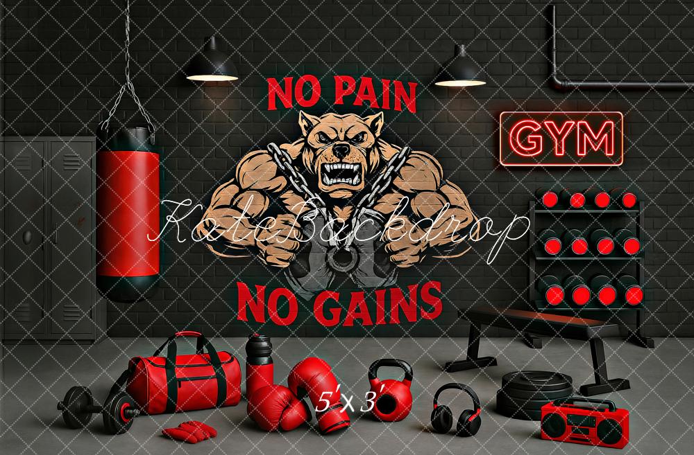 Fondo Motivacional de Fitness de los Hermanos del Gimnasio diseñado por Ashley Paul