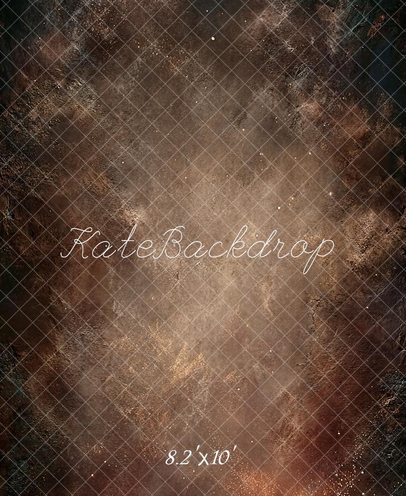 Kate Fine Art Brown Abstract Texture Printed Backdrop Designed by GQ