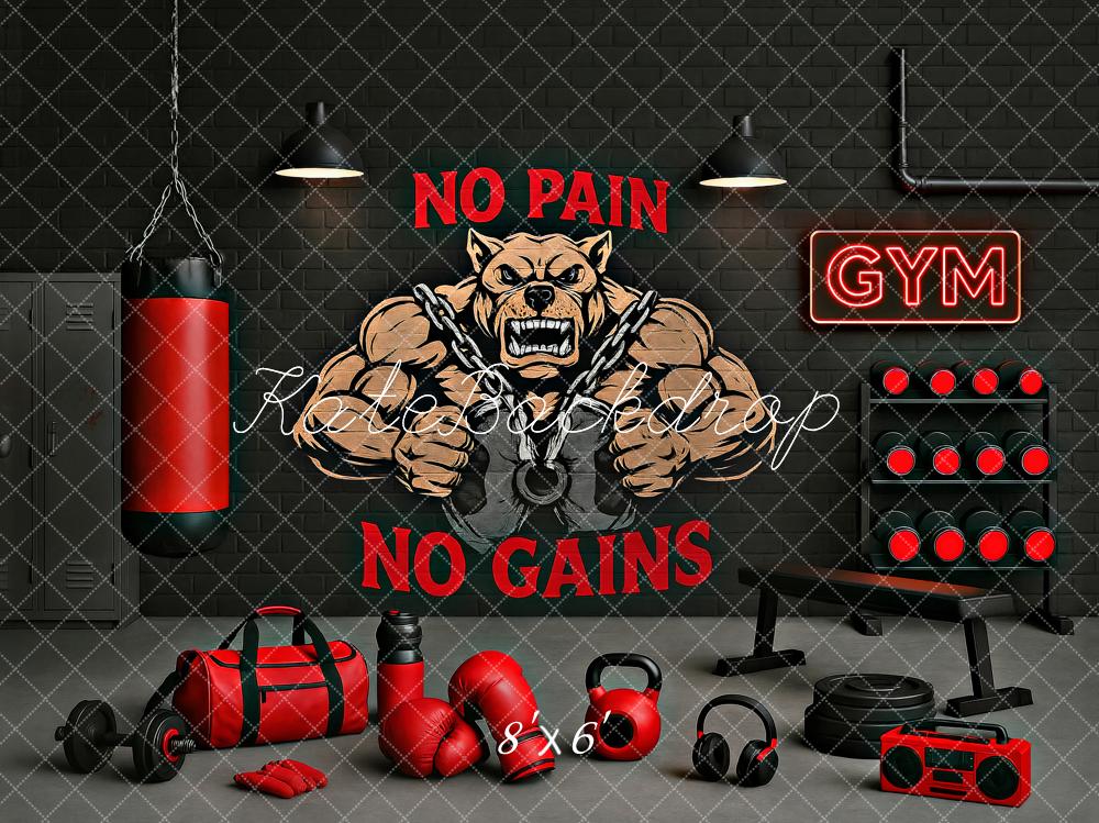 Fondo Motivacional de Fitness de los Hermanos del Gimnasio diseñado por Ashley Paul