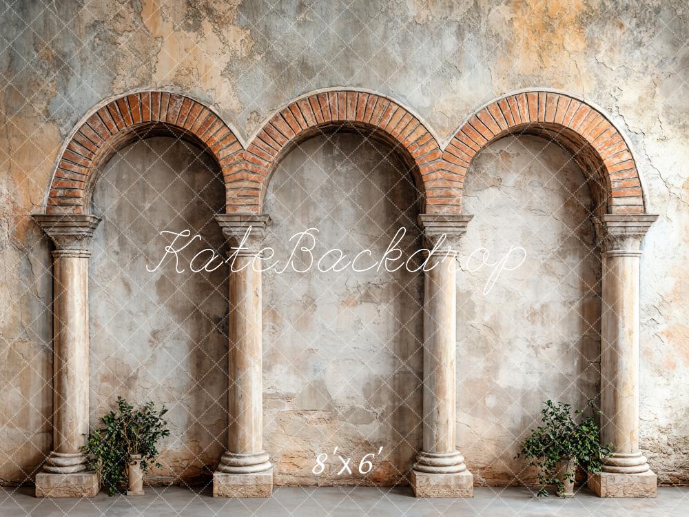 Vintage Boogkolommen Foto Achtergrond Designed by Emetselch