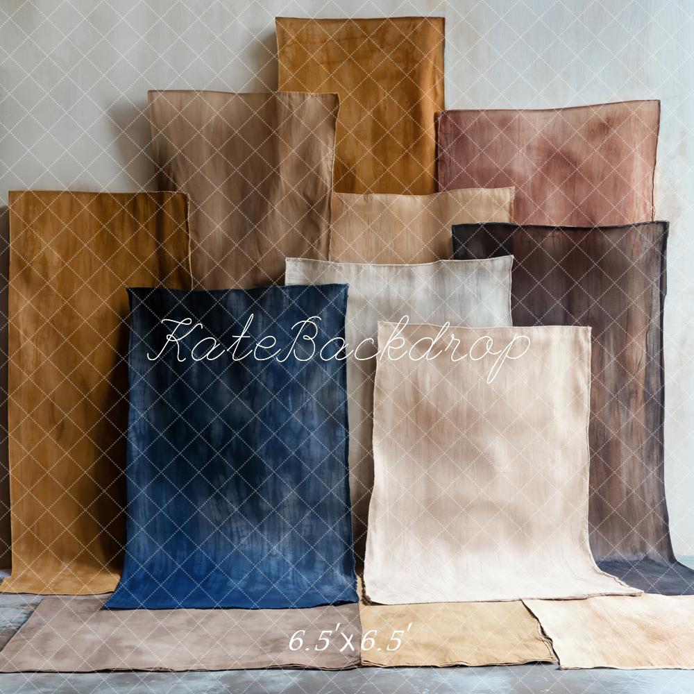 Kate Abstract Texture Color Blocks Backdrop Designed by Emetselch