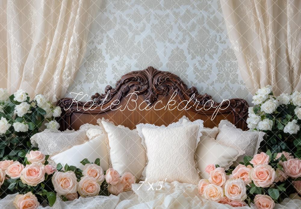 Fondo de Cabecera Floral Elegante diseñado por Mini MakeBelieve