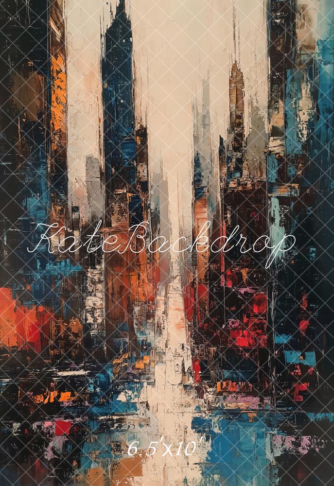 Kate Abstract Cityscape Urban Backdrop Designed by Emetselch