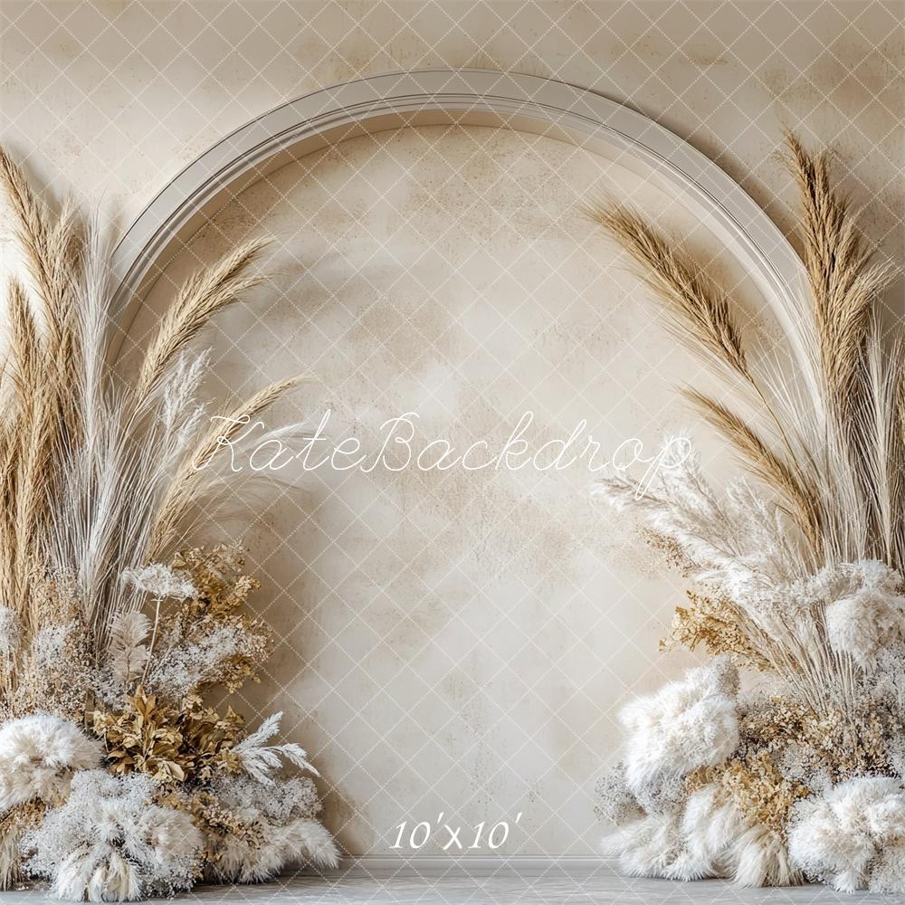 Kate Boho Floral Arched Wall Backdrop Designed by Mini MakeBelieve