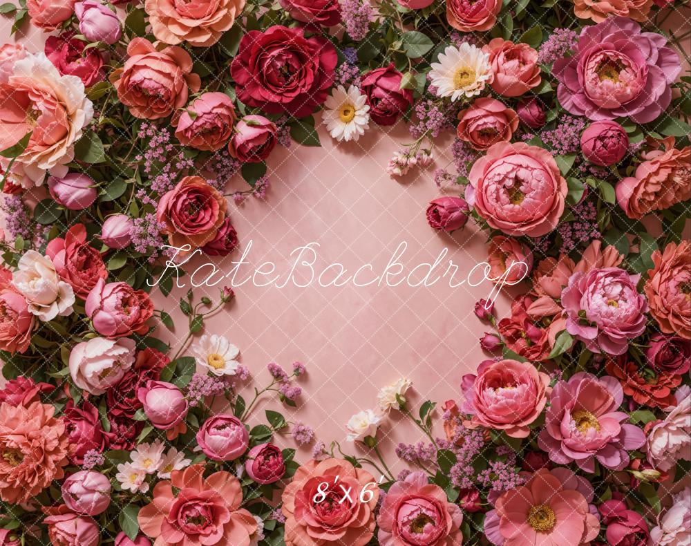 Arco de Flores para Nuevos Nacidos Rosa Fondo de Piso Designed by Emetselch