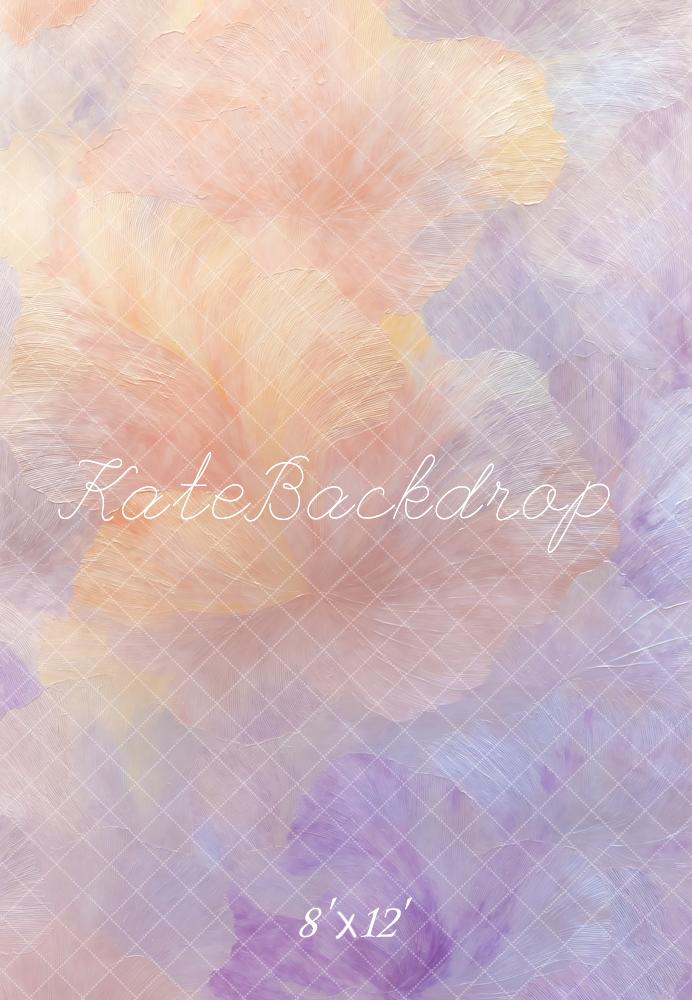 Kate Pastel Floral Abstract Backdrop Designed by Emetselch