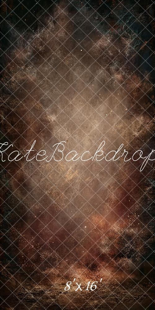 Kate Fine Art Brown Abstract Texture Printed Backdrop Designed by GQ