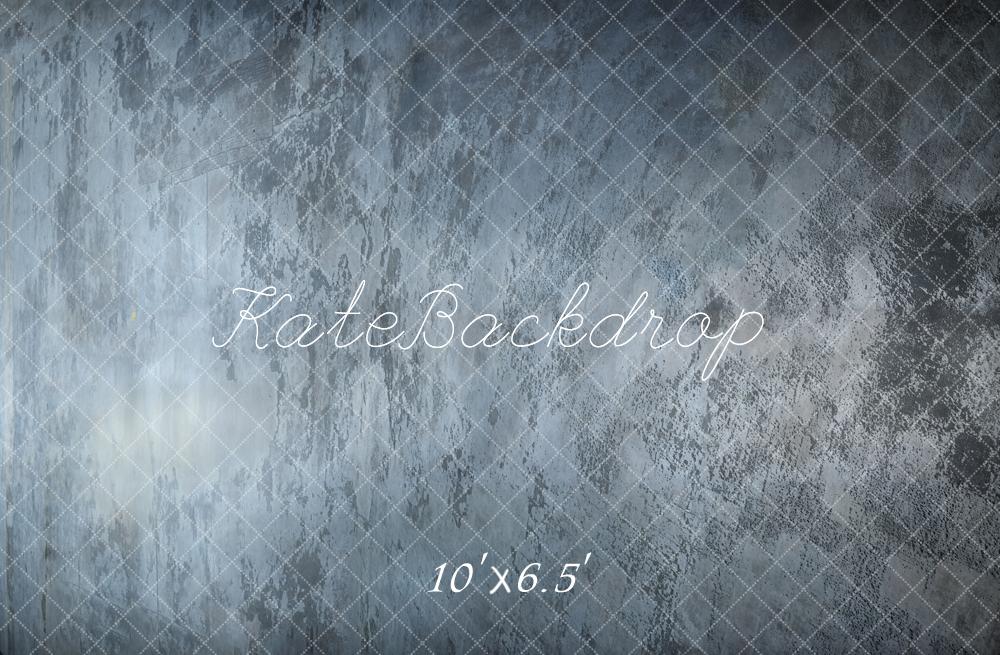 Kate Abstract Blue Retro Wall Floor Backdrop Designed by Kate Image