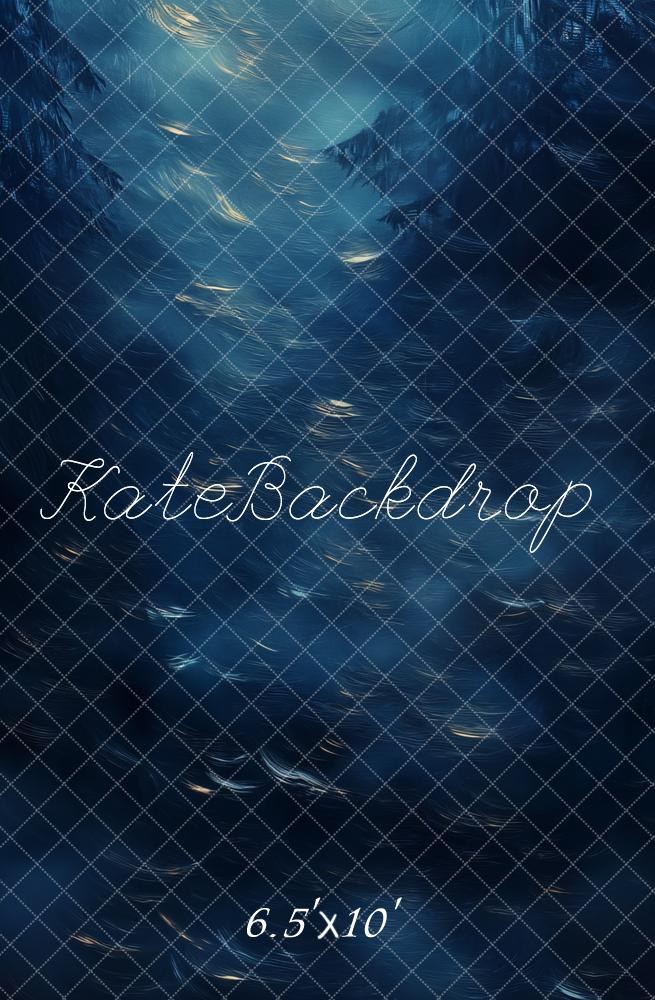 Fondo Abstracto Bosque Azul Diseñado por Emetselch