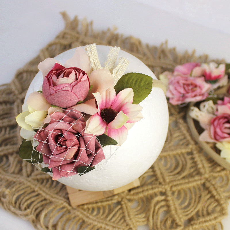 Kate Floral Headband for Newborn Photography 20PCS