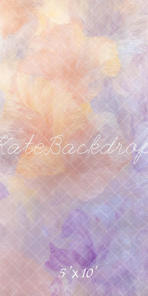 Kate Pastel Floral Abstract Backdrop Designed by Emetselch