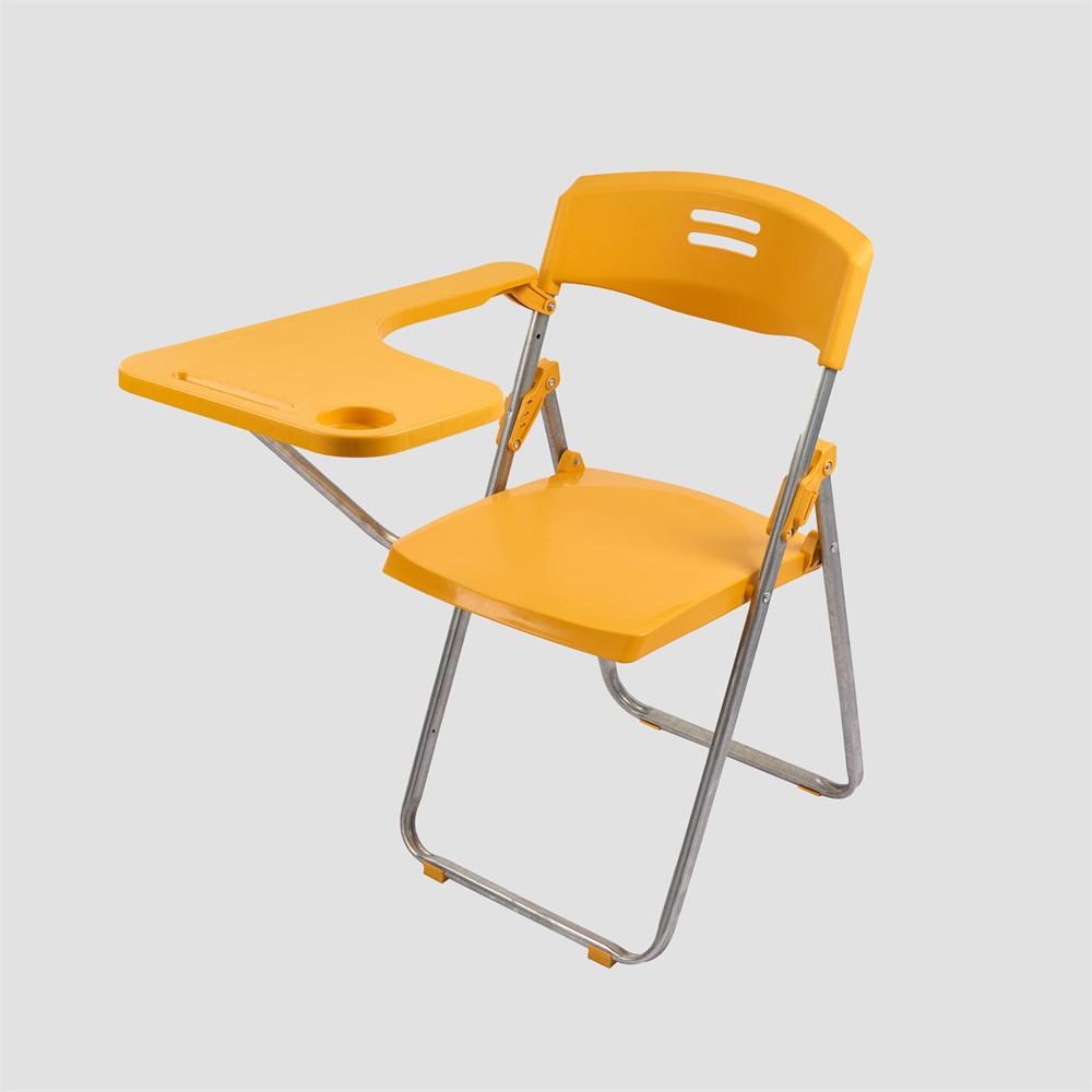Kate Back to School Yellow Foldable Chair With Writing Board for Photography