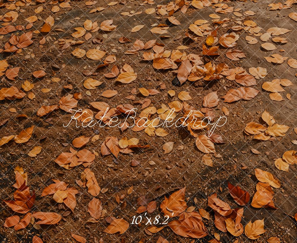 Fall Leaves Ground Floor Foto Achtergrond Designed by Emetselch