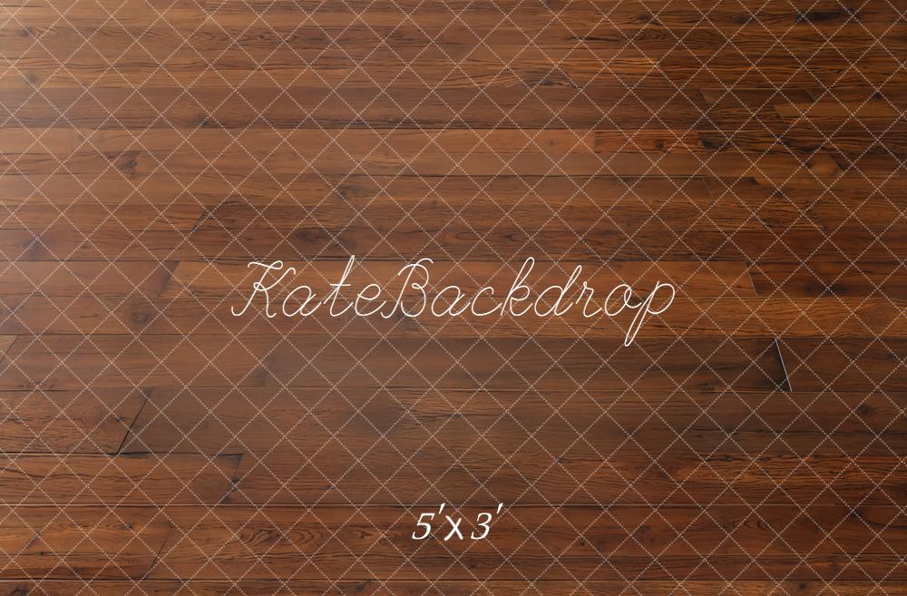 Kate Brown Wood Plank Floor Backdrop Designed by Kate Image