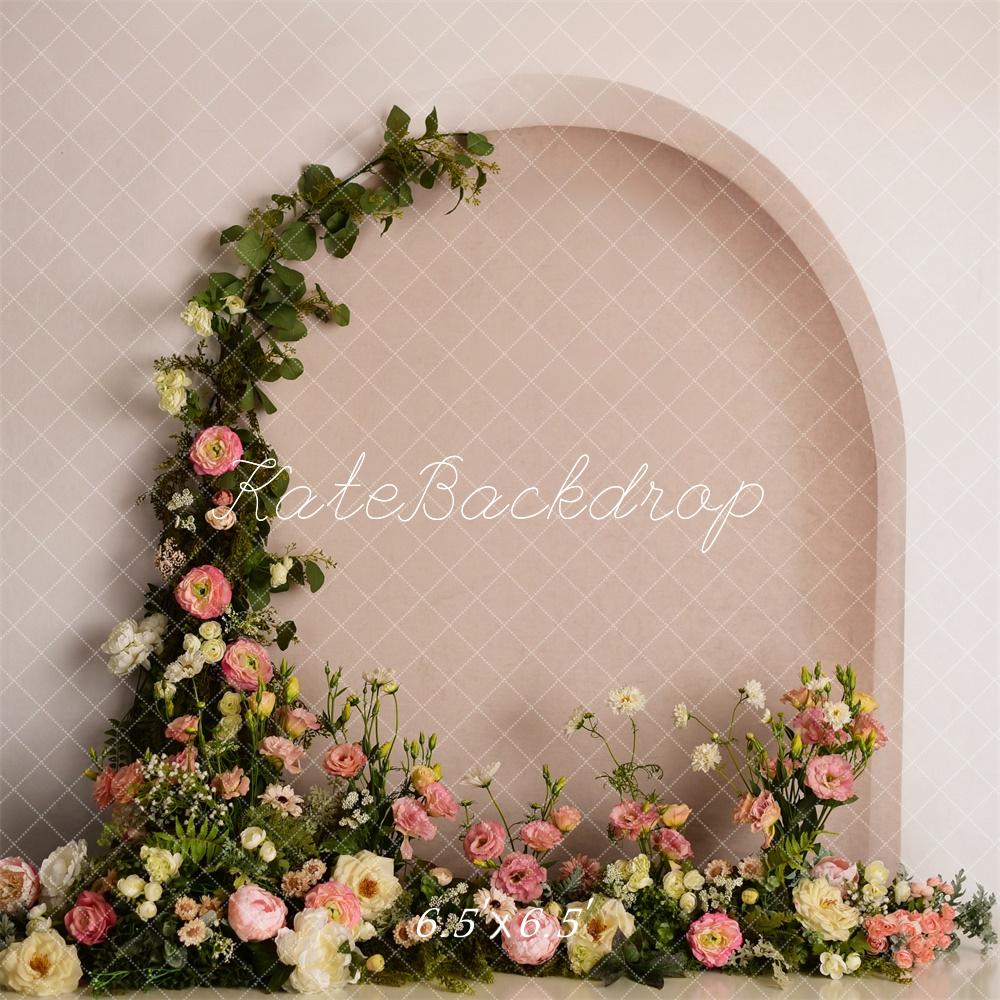 Fondo Elegante Arco de Flores Diseñado por Mandy Ringe Photography