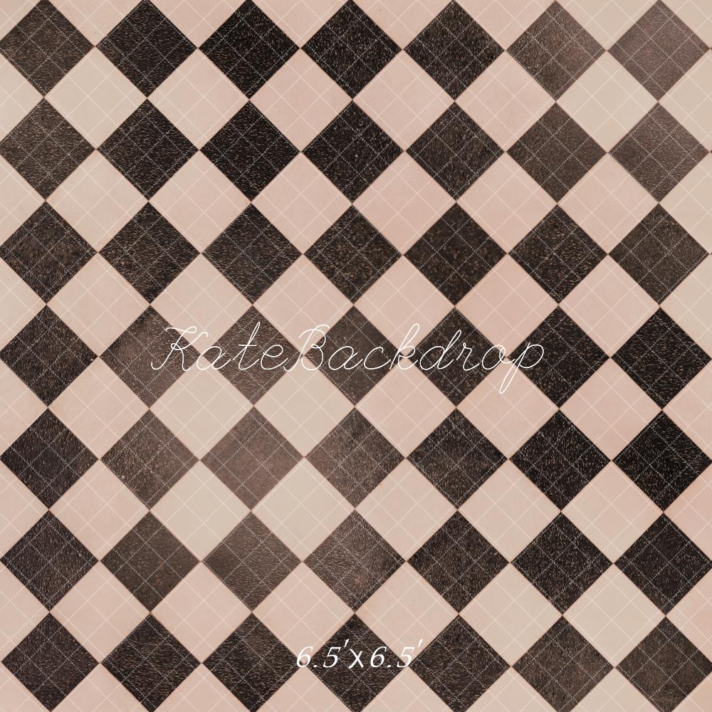 Fondo de Suelo de Patrón a Cuadros Retro Diseñado por Emetselch