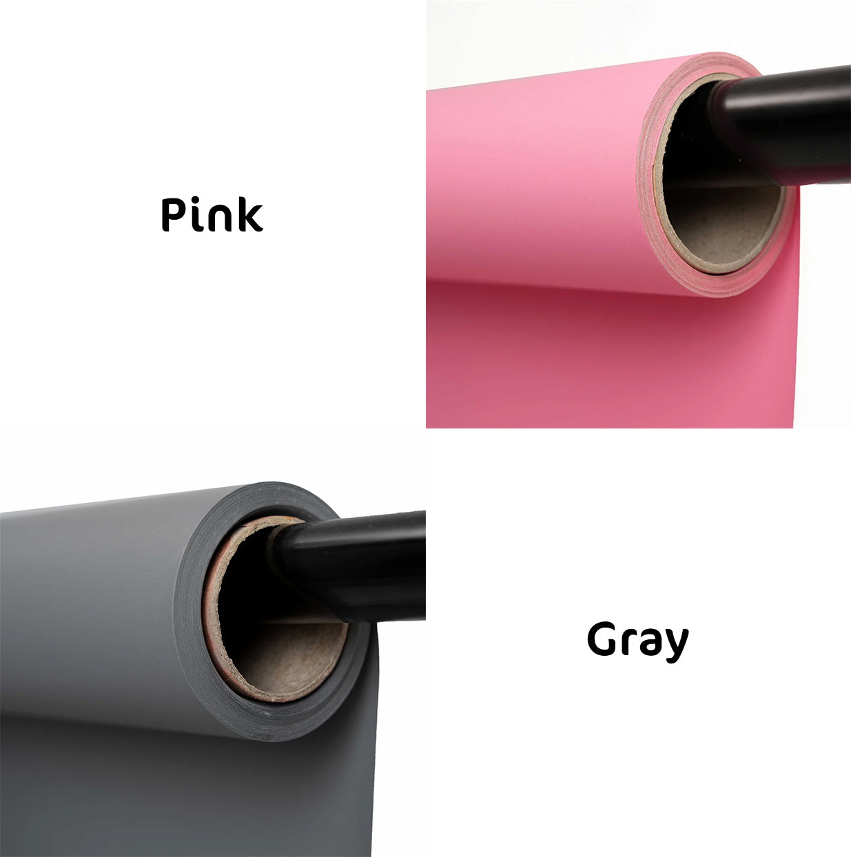 Kate Seamless Paper Backdrop Set (53"x33' & 53"x33') (US 2-5 Day Delivery)