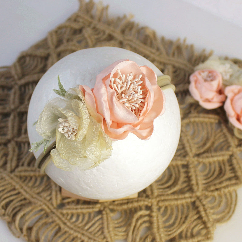 Kate Floral Headband for Newborn Photography 20PCS